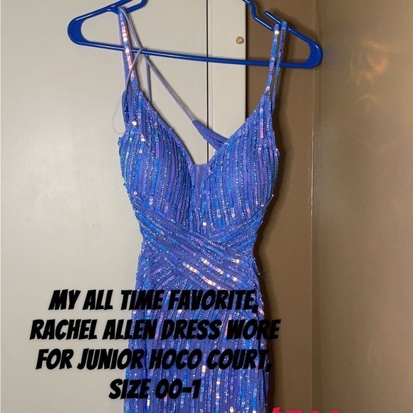 Blue hoco/prom/pageant dress - Picture 1 of 2
